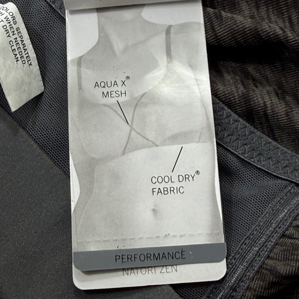 Natori Sports Bra High Impact Graphite Heather 32D/DD - Picture 10 of 11